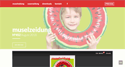 Desktop Screenshot of muselzeidung.lu